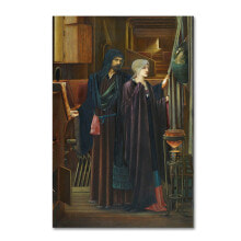 Trademark Global edward Burne-Jones 'The Wizard' Canvas Art - 19