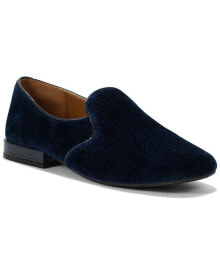 Купить синие женские туфли Donald Pliner: Donald Pliner Blera Velvet Loafer Women's