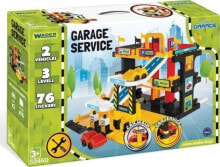 Детские парковки и гаражи для мальчиков wader Garaż Serwis (50460)