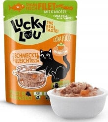 Lucky Lou Lucky Lou Extrafood Tuńczyk i marchewka w bulionie saszetka 70g