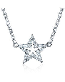 Crystal Star Pendant Necklace купить онлайн