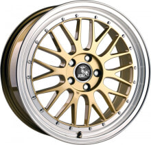 Колесный диск литой Ultra Wheels UA3 LM gold 8.5x19 ET45 - LK5/112 ML66.5