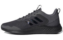 adidas Fluidstreet 低帮 跑步鞋 男款 灰黑 / Кроссовки Adidas Fluidstreet FY8456