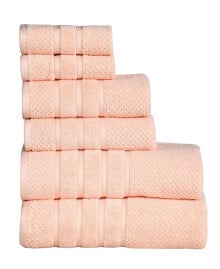 FEATHER & STITCH, NY feather and Stitch Waffle 6-PC. Towel Set