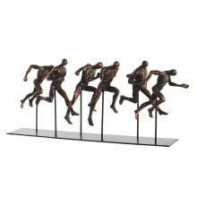 Decorative Figure DKD Home Decor Metal Copper Resin Modern (43 x 11,5 x 19 cm)