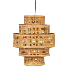 Ceiling Light Natural Bamboo 41 x 41 x 48 cm