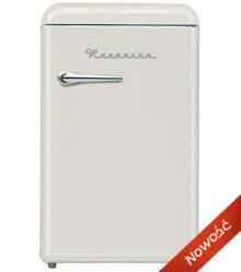 Ravanson LKK-120RC холодильник с морозильной камерой Отдельно стоящий Кремовый