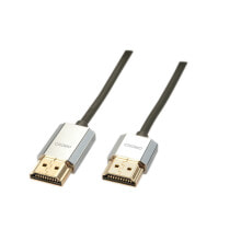 Computer connectors and adapters hDMI A - HDMI A 3 m - 3 m - HDMI Type A (Standard) - HDMI Type A (Standard) - 3D - Black,Gold,Silver