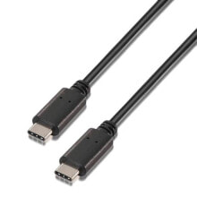 AISENS USB C 2.0 Male To USB C Male 2 m USB Cable