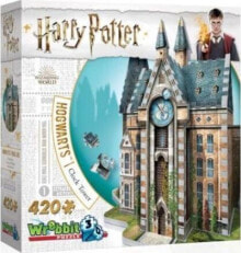 Пазл для детей Tactic Wrebbit Puzzle 3D 420 el Hogwarts Clock Tower