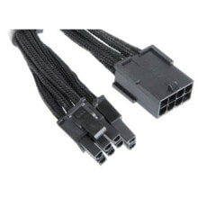 Компьютерные кабели и коннекторы bitFenix PCI-E (6+2 pin) - PCI-E (6+2 pin), 0.45m 0,45 m BFA-MSC-62PEG45KK-RP