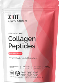 Коллаген Zint Collagen Peptides Гидролизованный коллаген типа 1 и 3 для кожи волос и ногтей 907 г