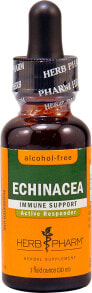 Эхинацея herb Pharm Echinacea Immune Support Alcohol Free-- Эхинацея  без алкоголя для поддержки иммунитета --30 мл
