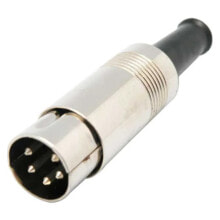 EUROCONNEX 1870 Metallic DIN Male Connector 5P 240