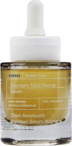 Korres Korres Black Pine Overnight Total Revival Serum dwufazowe serum do twarzy na noc 30ml