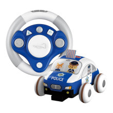 EUREKAKIDS Soft police car with radio control