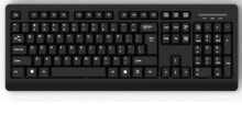 Клавиатуры mediaRange MROS109 клавиатура USB QWERTZ Немецкий Черный