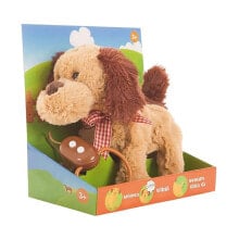 CREACIONES LLOPIS Anda And Barking Dog Directed With Cable 22 cm Teddy