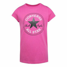 Детские спортивные футболки и топы для девочек Converse (Конверс)