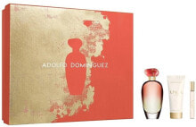 Adolfo Dominguez Unica Coral - Duftset (Eau de Toilette /100ml + Eau de Toilette /10ml + Körperlotion/75ml)