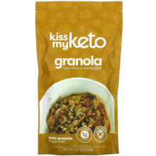 Готовые завтраки, мюсли, гранола kiss My Keto, Keto Granola, арахисовая паста и шоколадная крошка, 270 г (9,5 унции)