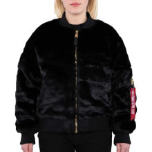 ALPHA INDUSTRIES MA-1 OS Fur Jacket