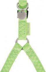 Шлейки для собак Zolux Adjustable Mac Leather 25 mm suspenders - celadon