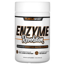 MuscleSport, Enzyme Revolution, 60 Capsules