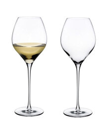 Nude Glass 2 Piece Fantasy White Wine Glass, 26 oz