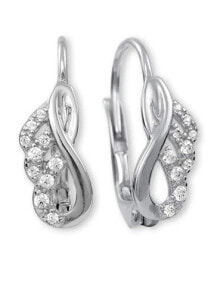 Ювелирные серьги elegant earrings with clear crystals 745 239 001 00837 0700000