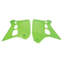 POLISPORT OFF ROAD Kawasaki KX125 90-91 Radiator Shrouds