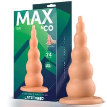 Плаг или анальная пробка Max & Co Kai Adaptable Butt Plug Flesh 9,4 - 24 cm