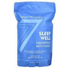 Sleep Well, Magnesium Bath Flakes, Lavender & Cedarwood, 3 lb (1.36 kg)