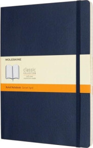 Moleskine Notes MOLESKINE XL (19x25cm) w linie, miękka oprawa, sapphire blue, 192 strony, niebieski