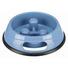 TRIXIE 900ml Slow Feed Plastic Bowl