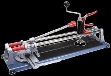 Manual tile cutters