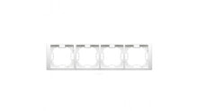 Розетки, выключатели и рамки kontakt-Simon Neos quadruple frame white - BMRC4 / 11