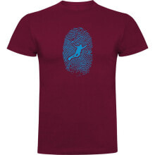 KRUSKIS Diver Fingerprint Short Sleeve T-Shirt