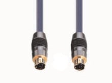 Кабели и разъемы для аудио- и видеотехники e+p VC 880 S-video кабель 1,5 m S-Video (4-pin) Синий