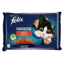 FELIX Fantastic Jelly With Chicken 85g Wet Cat Food 4 Units