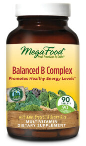 B vitamins megaFood Balanced B Complex -- 90 Tablets