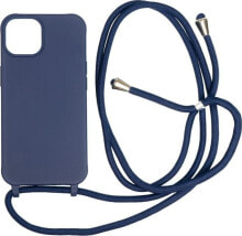 MOBILE ORIGIN Etui Lanyard Blue - iPhone 14