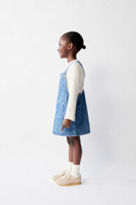 Denim dresses for girls from 6 months to 5 years old