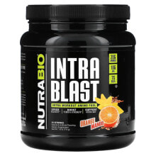 Аминокислоты nutrabio Labs, Intra Blast, Intra Workout Amino Fuel, Orange Mango, 1.6 lb (718 g)