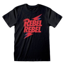 HEROES David Bowie Rebel Short Sleeve T-Shirt