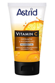 Скрабы и пилинги для лица Astrid Vitamin C Gentle Exfoliating & Brightening Peeling Gel Нежный отшелушивающий и осветляющий пилинг-гель с витамином С 150 мл
