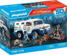 Figurka Playmobil Playmobil Action Heroes 71597 Transporter pieniędzy