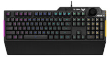 Клавиатуры aSUS TUF Gaming Combo K1 & M3 клавиатура USB Черный 90MP02A0-1BCDA00