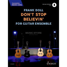 Schott Music Frank Doll: Don't Stop Believin' For Guitar Ensemble