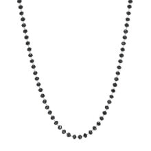 Ювелирные колье necklace with black beads Happy SHAC46